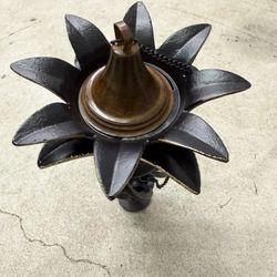 Iron Candle Holder