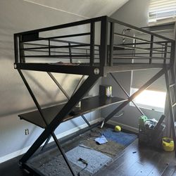 Loft Bunk Bed With Desk 