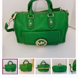 Michael Kors Green Shoulder Bag Or Handbag
