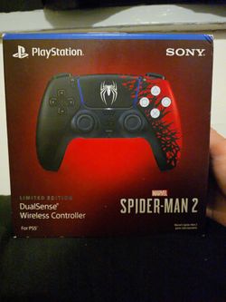 Spider-Man 2 PS5 controller new and sealed