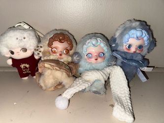 SKULLPANDA Series Plush Dolls