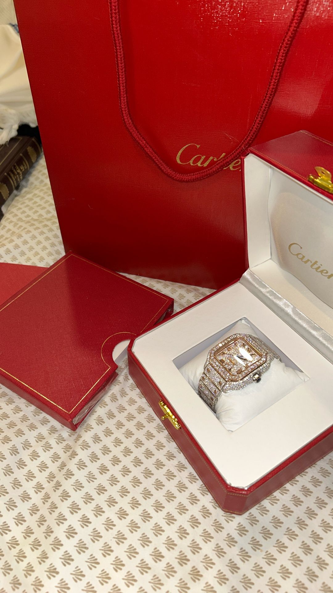 Fully Iced Out Vvs diamonds Tester Lab Mossonite