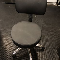 Small roller chair with back support - $20.00