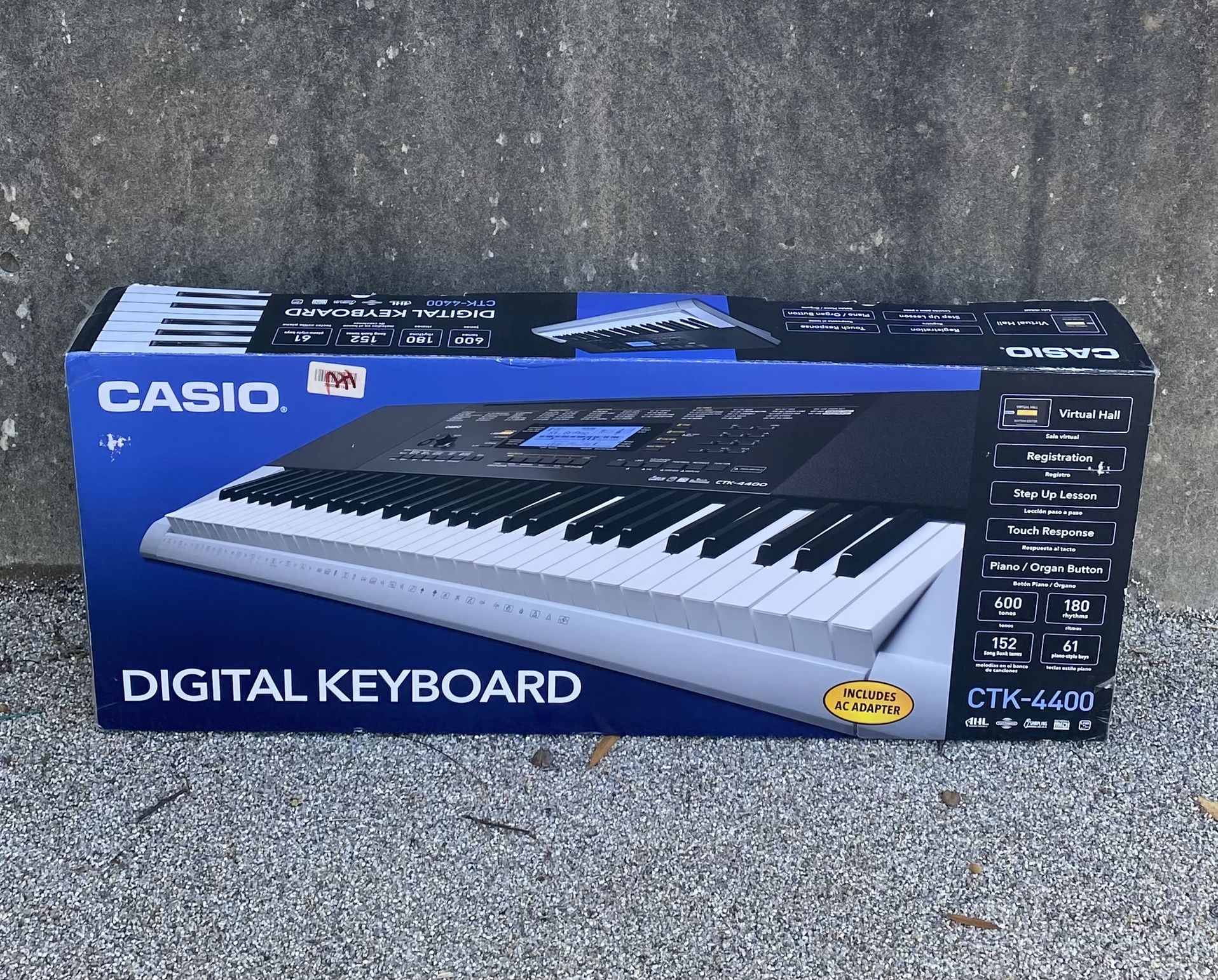 Casio Piano Style Digital Keyboard Teclado
