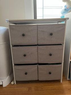 6 drawer storage cubie