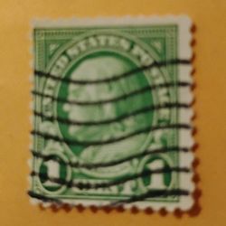 Rare Ben Franklin Stamp 1 Cent 