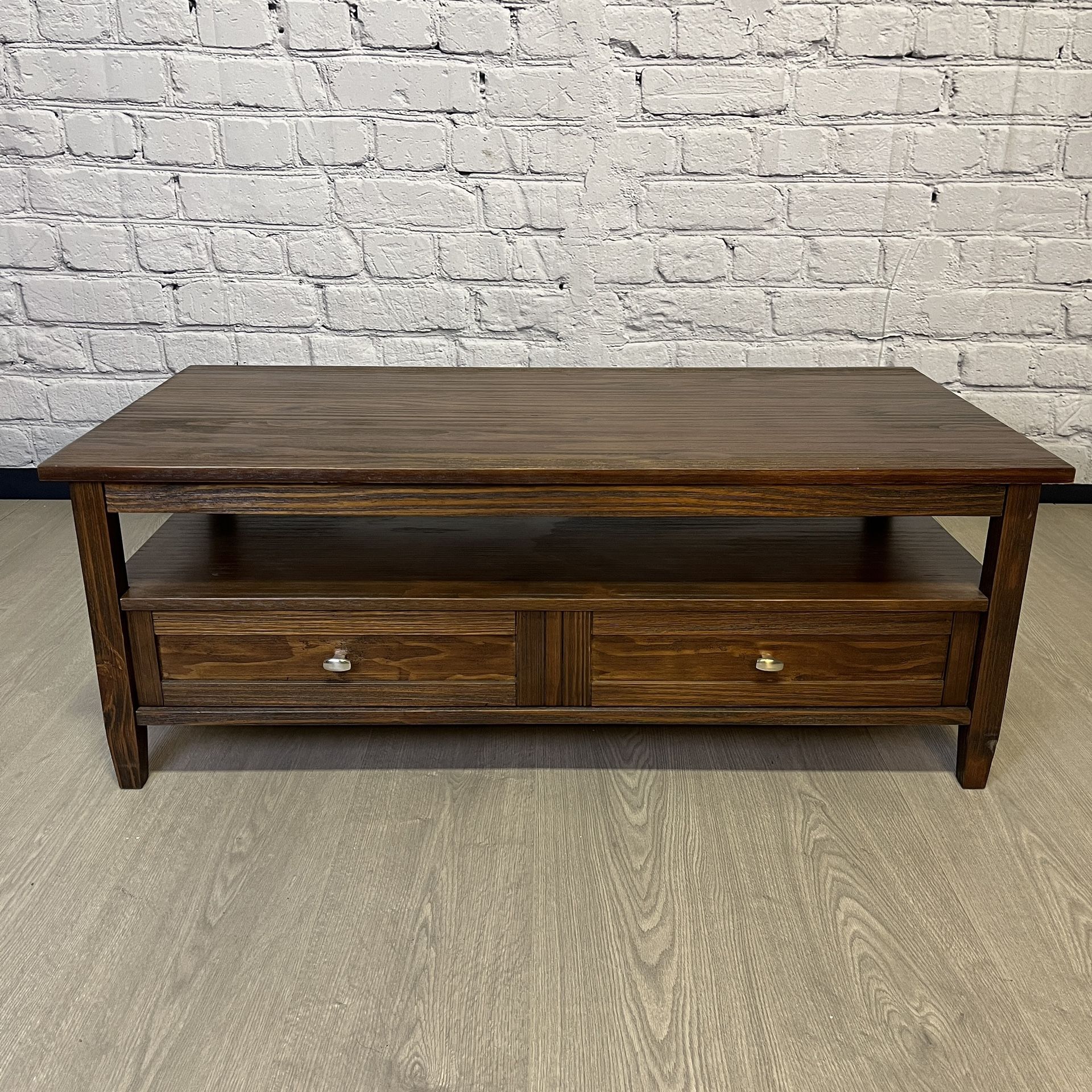Simpli Home Warm Shaker Coffee Table