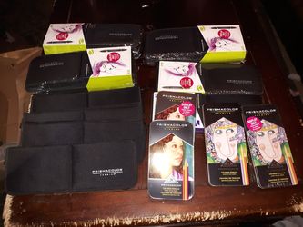 Colored pencils or marker cases. (Just the empty cases)