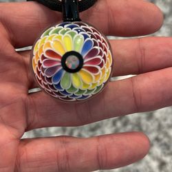 R.L Dot Stack Pendant