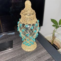 Decorative Vase Glass Netting 