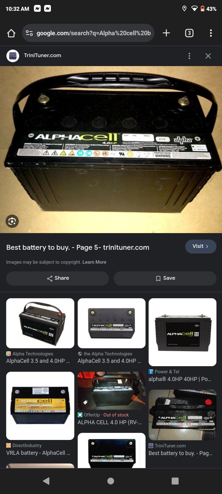 Alpha Battery 4.0 