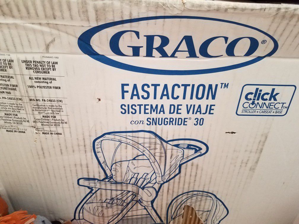 Graco stroler ,base and car seat