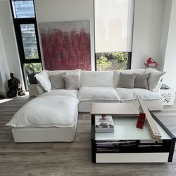 White cloud sectional (NEW SETS) Delivery today
