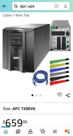 BACKUP UPS APC 1500va