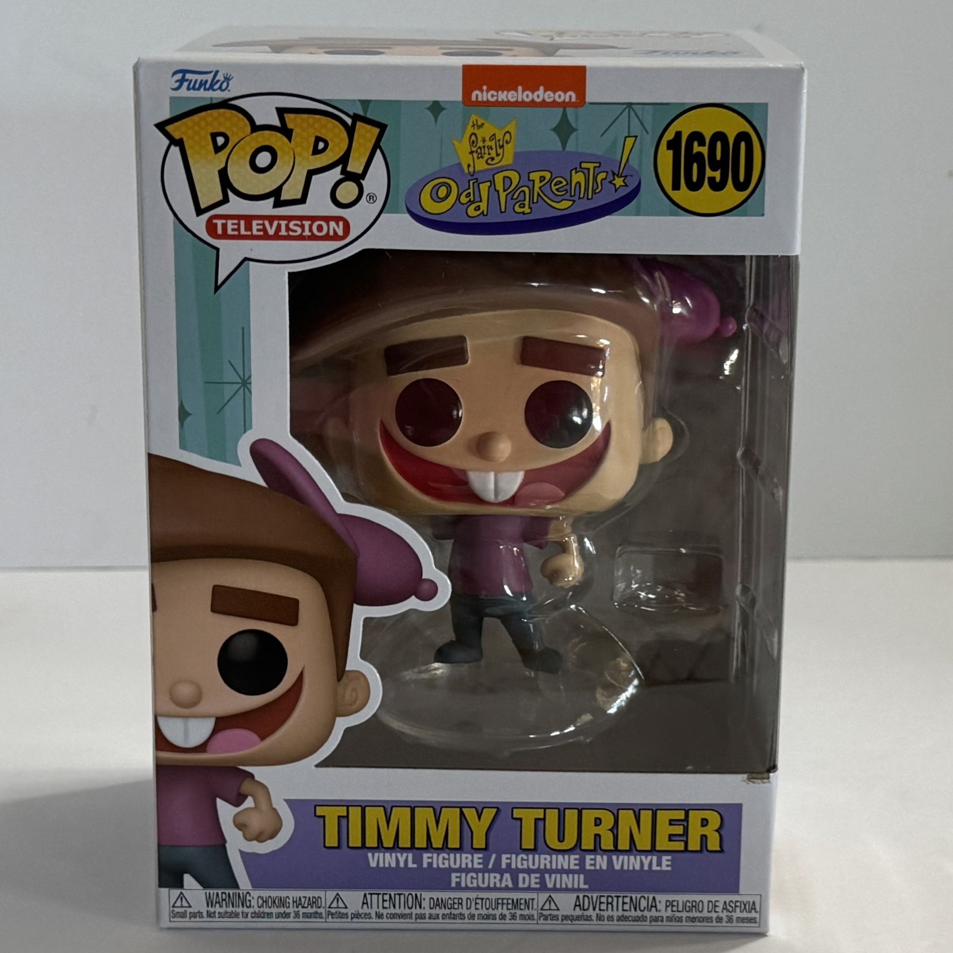 1690 Timmy Turner Funko Pop Television Nickelodeon Fairly Odd Parents NIB