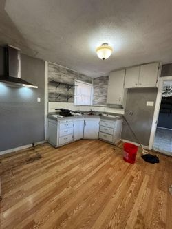 Laminate & Tile & Kitchen cabinets