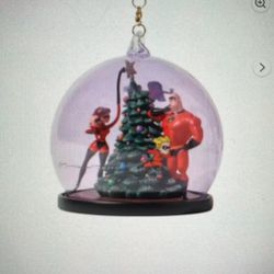 The Incredibles Glass Globe Sketchbook Ornament 