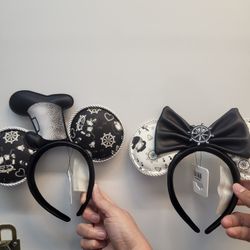 Steamboat Willie Mickey And Minnie Mouse Ears 