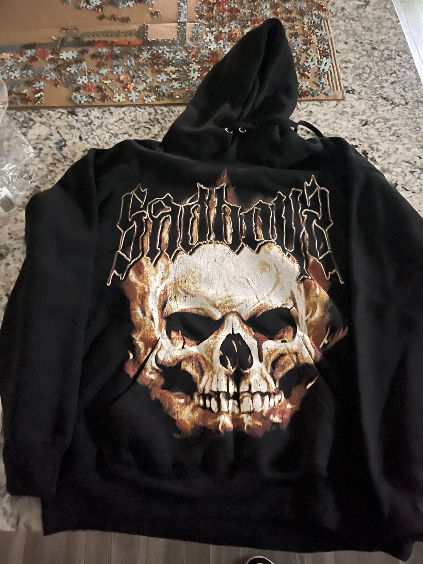 Sad Boys Skull Hoodie 