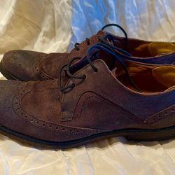 John Varvatos Shoes / Black Wingtip