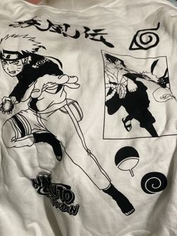 Naruto White Hoodie Long Sleeve