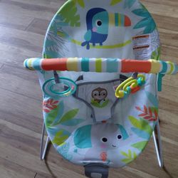 baby vibrating bouncer/vibrador para bebé 