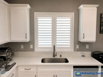 Basswood Shutters, Hidden Rod Clearview, Custom Made, Installation Included | 909-681-7003
