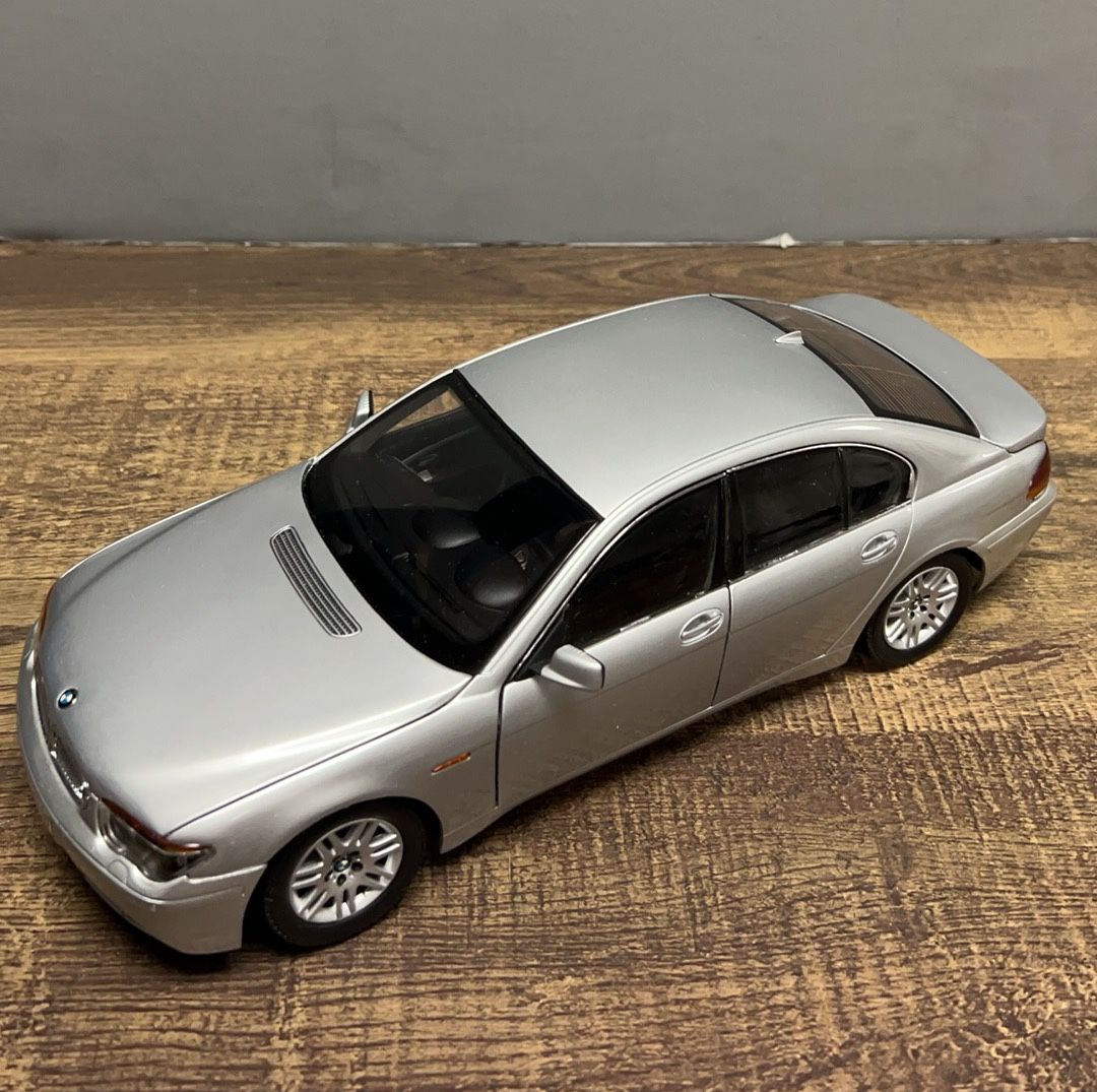 Kyosho 1/18 BMW 745I Sedan Silver Diecast Car Rare | eBay