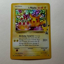 Pokemon Birthday ______'s Pikachu - Celebrations: Classic Collection (CCC) 25th Anniversary Pack Fresh