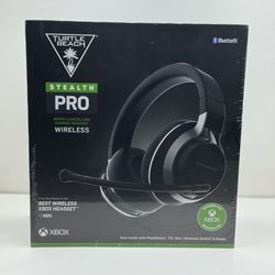 Turtle Beach Stealth Pro Wireless Gaming Headset for Xbox PlayStation Nintendo
