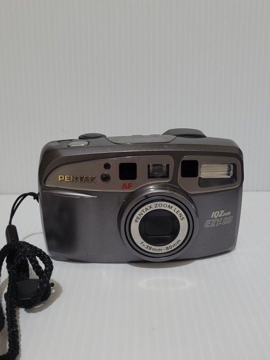 Pentax IQZoom EZY-80 35mm Camera - TESTED WORKING!!.
