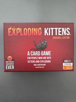 Exploding kittens card game