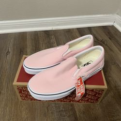 Pink Vans Slip-On