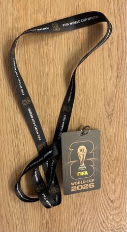 FIFA World Cup 2026 Official Lanyard & Fan ID Card