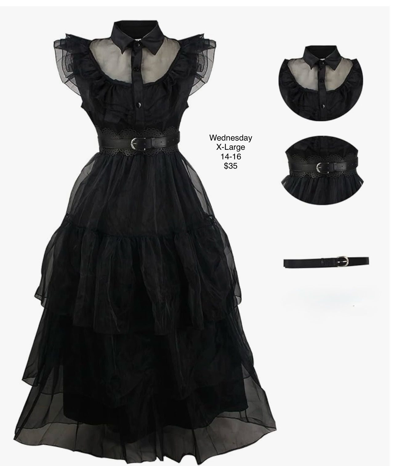 Wednesday Addams Halloween Costume