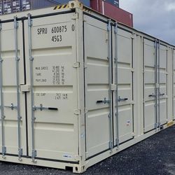 40ft New OneTrip Open Side 4-Door High Cube Shipping Storage Container Easy Open