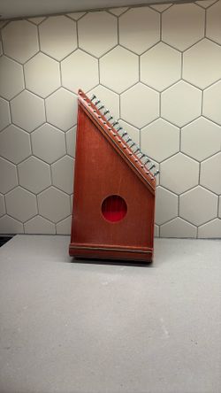 Vintage Colombina Zither Hand Harp Made in Mexico. Pre-owned