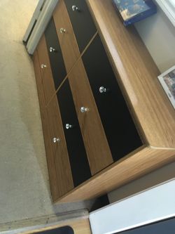 New Compressed Wood Dresser 8 Drawers