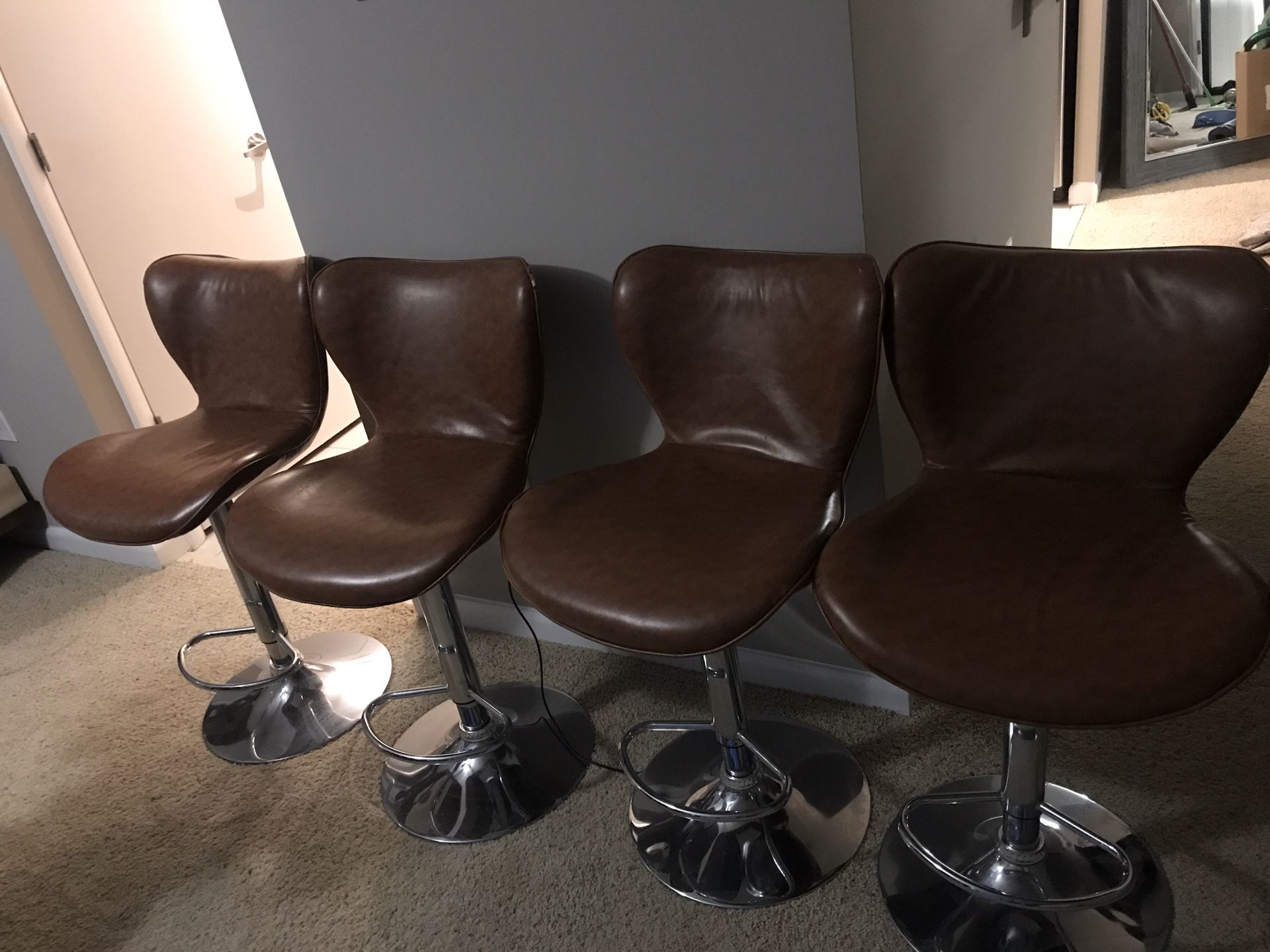 4 bar stools (used-minor nicks)