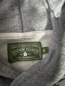 Grey Denim Tears Hoodie