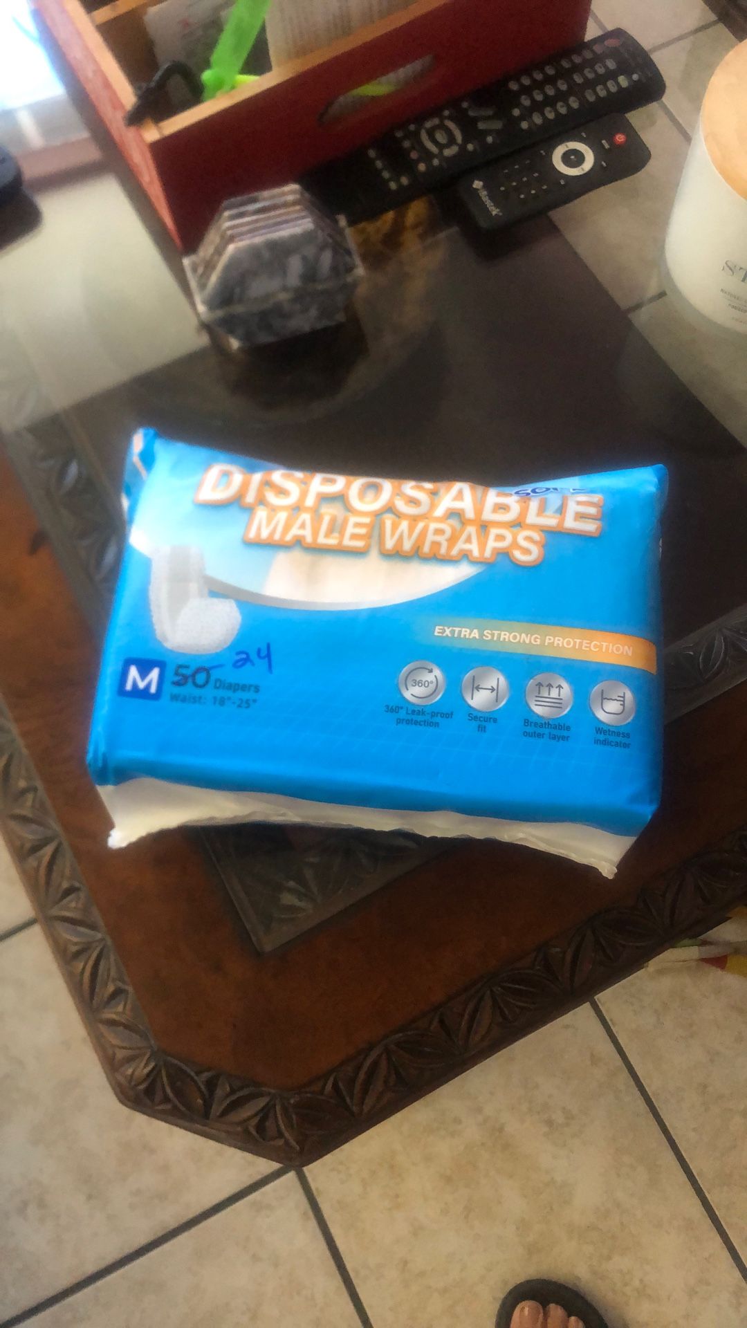 Disposable Dog Male Wrap