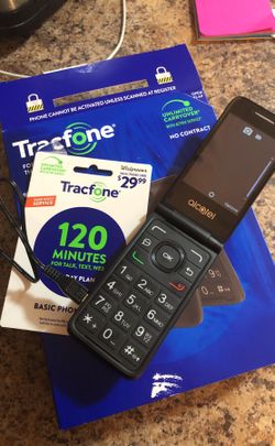 Tracfone brand new with 115 minuted. Paid $50 sell $25