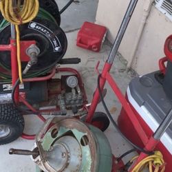 Cable Snake Drain Plumbing Machine  Unclogg Any Drain