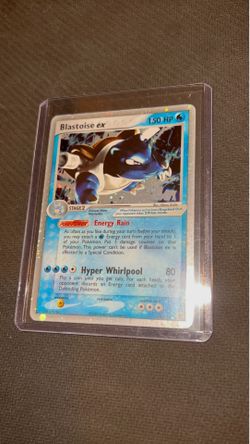 Pokemon Cards FireRed & LeafGreen Blastoise EX