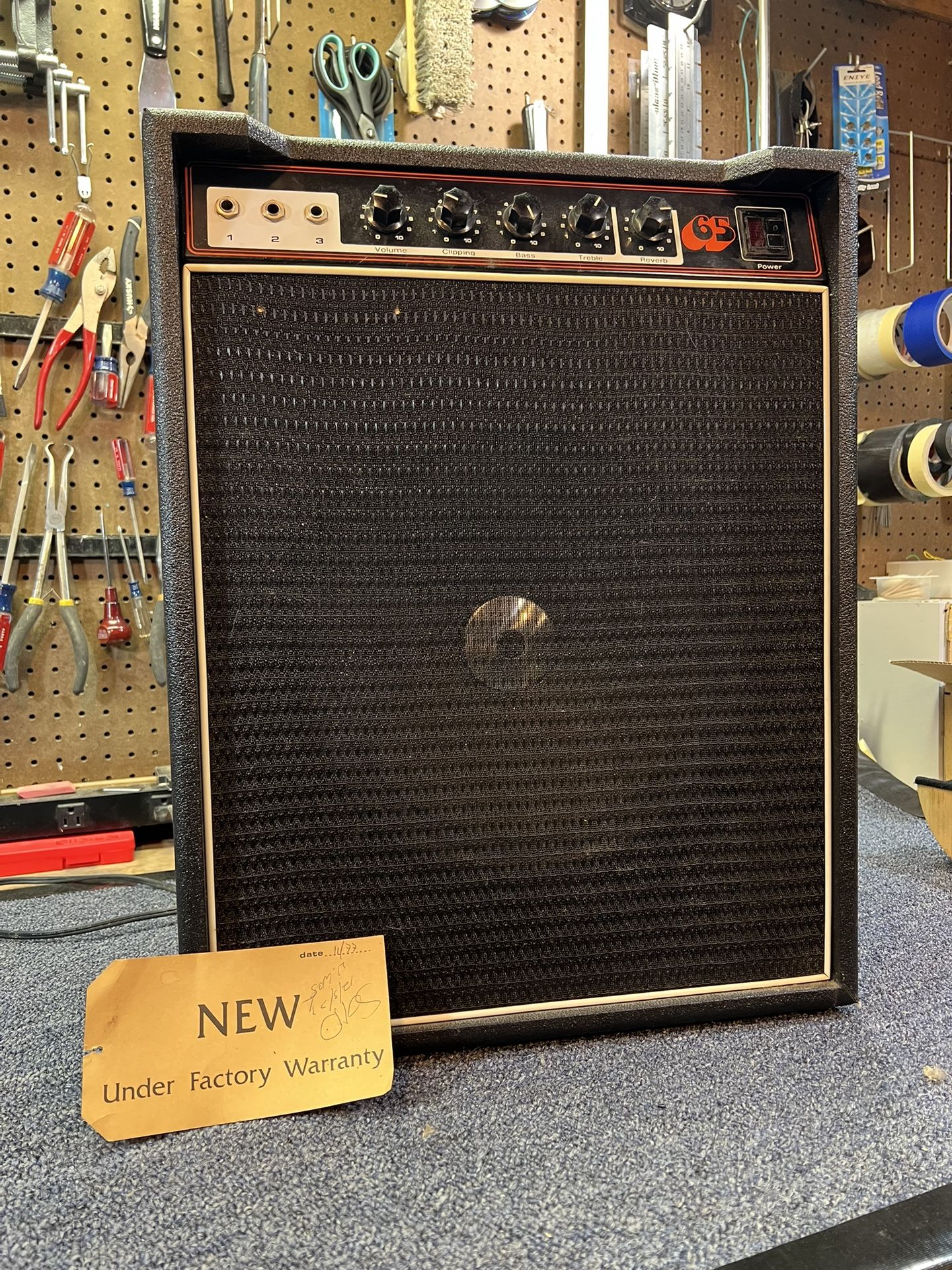 1970s Univox/Unicord Stage 65 Solid State Guitar Amp! 