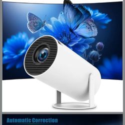 Mini Portable Projector 4K WiFi 6 BT 5.2 Upgraded Portable Projector Full HD...