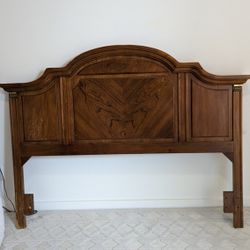 Antique Queen Head Board