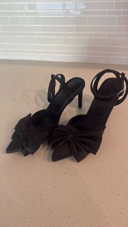 Black Heels 7.5