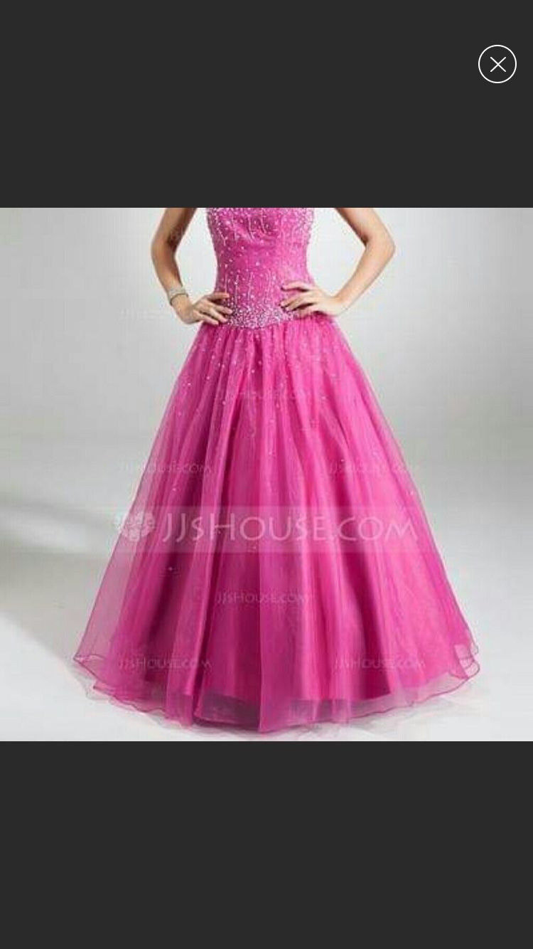 Fuschia Prom/quinceañera dress