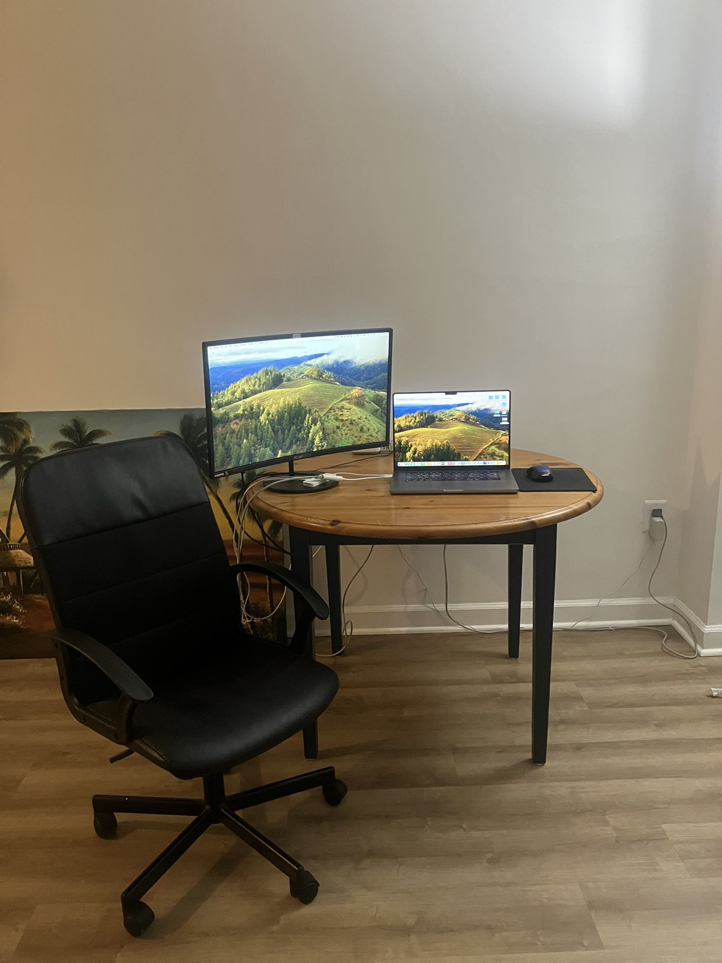 FREE DINING TABLE AND DESK CHAIR